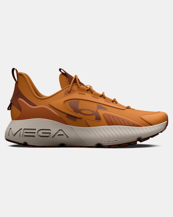 Unisex UA HOVR™ Mega 2 MVMNT Sportstyle Shoes, Orange, pdpMainDesktop image number 0